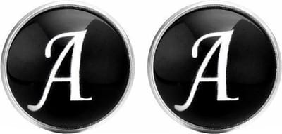 Fako Bijoux - Manchetknopen - Alfabet - Letter A