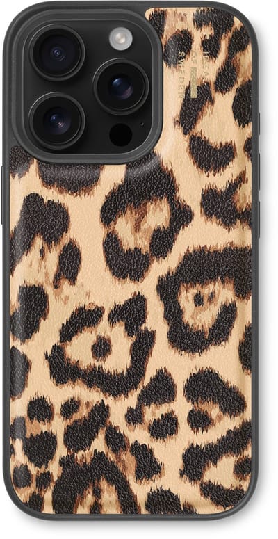 iDeal of Sweden Veganistisch leren hoesje MagSafe iPhone 16 Pro Tijdloos Leo