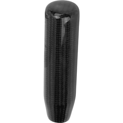 Pommeau de levier de vitesse universel en fibre de carbone pour voiture, modification, entretien black