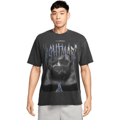 Nike JA T-shirts Heren - Zwart - Maat S - Katoen Jersey