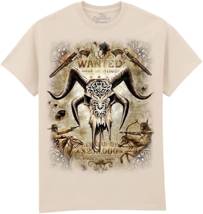 Skull Wanted The Coloured House T-shirt M