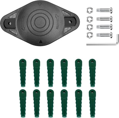 Hoofd Compatibel met Parkside PRTA 20-Li A1, PRTA 20-Li B1, PRTA 20-Li B2, PRTA 20-Li C3, PRT 300 A1, PRT 550 A1, PRT 50 A3, PRT 550 A3 (1 Trimmer Hoofd+12 Mesjes+4 Schroevenset)