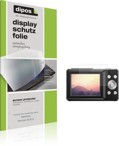 dipos – 4x Matte Beschermfolie geschikt voor PRIXTON Horizon DC915 | Krasbestendige & antireflecterende Screenprotector Ultra-Thin