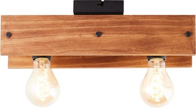 Brilliant Calandra - Plafondlamp - Bruin;Zwart