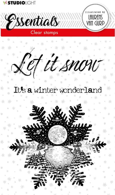 Studio Light Essentials clear stempel Snowflake Nr.113