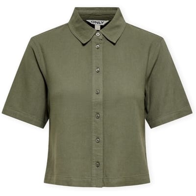 Overhemd Only Goa Shirt - Smokey Olive