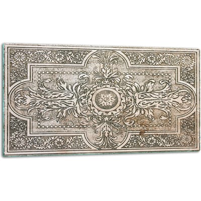 TMK ArtDeko - Glasplaat Snijplank - 52cm x 30cm - Inductiekookplaat Beschermer - Motiefdecoratie