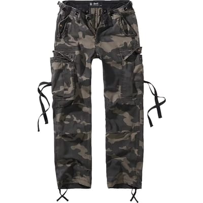Brandit - M-65 Cargobroek - Taille, 29 inch - Zwart/Bruin