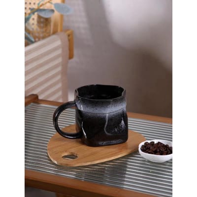 Creatieve Nordic Style Onregelmatige Keramische Mok Retro Hoge Waarde Waterbeker Kantoor Eenvoudige Koffiekop 450ML