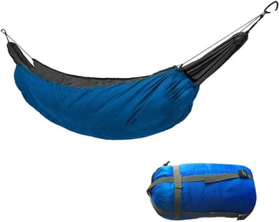 Hangmat Isolatie - Onderdeken - Kamperen - Verstelbare Lengte - 230x110 cm - Blauw
