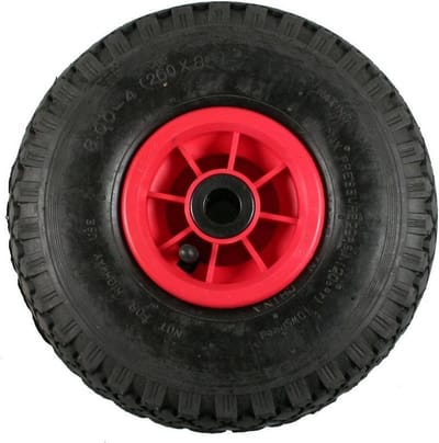 Kruiwagenband/wiel/bolderkar/steekkar reservebanden 26 cm - Reserve kruiwagenwielen