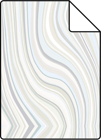 Proefstaal Origin Wallcoverings behang grafische lijnen beige - 26,5 x 21 cm - 347224-S