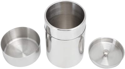 Dailygoods- Theebus Draagbaar - RVS Opslagcontainer - Luchtdicht - Compact - Lichtgewicht - 404ml/550ml Capaciteit