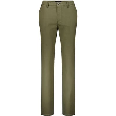 Gardeur Broek Benito Comfort Stretch Soft Touch Basketweave Texture Khaki / male