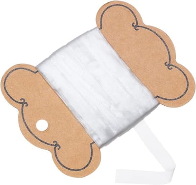 30 m Transparante Elastische Band van TPU - 6 mm Lichtgewicht Elastiek voor Naai- en Stoffenprojecten, Ideaal voor Creatieve Klussen en DIY Decoraties