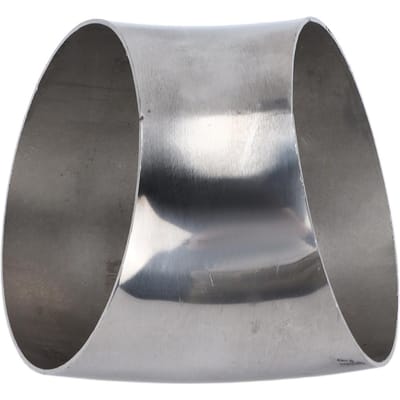 45 graden Turbo Uitlaatbocht Elleboogpijp Uitlaat Downpipe Corrosiebestendig 304 Roestvrij Staal gray