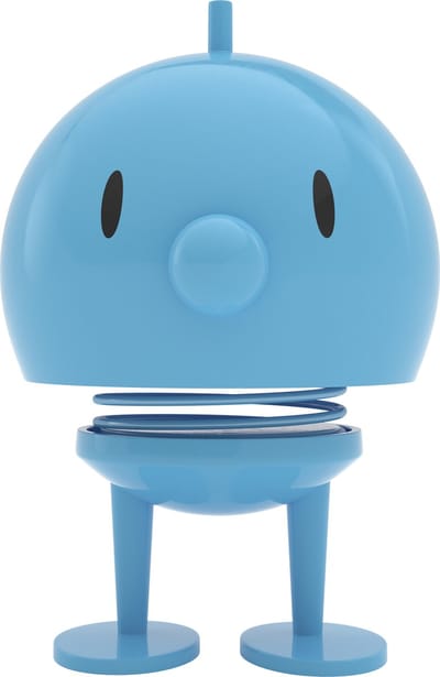 Hoptimist Bumble Beeldje - L - Turquoise - Beeldjes Decoratie voor Kantoor, Kamer en Woonkamer - Cadeau Idee voor Mannen, Vrouwen en Kinderen