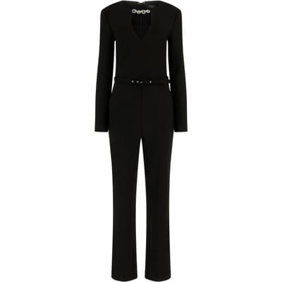GUESS Talitha Jumpsuit Jet Black A996 Taglia: 38 | Tute Outlet | Donna | Nero
