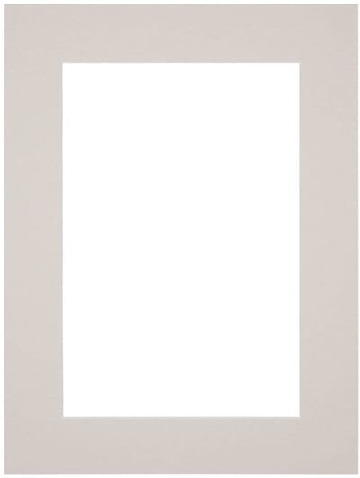 Passe-Partout Fotomaat 60x90 cm - Lijstmaat 68x98 cm - Grijs Graniet - Museumkarton - Fotolijst niet inbegrepen