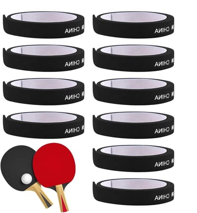 Tafeltennis Randbescherming - Padel Beschermers - Sport Spel Bescherming - Schokbestendig Materiaal - 10 Stuks - Zwart