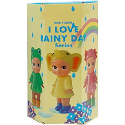 Ik Hou Van Regenachtige Dag Serie Mini Blind Box Model Schattige Cartoon Pop Verzamelspeelgoed Voor Bureaudecoratie Cadeau Duurzaam brown