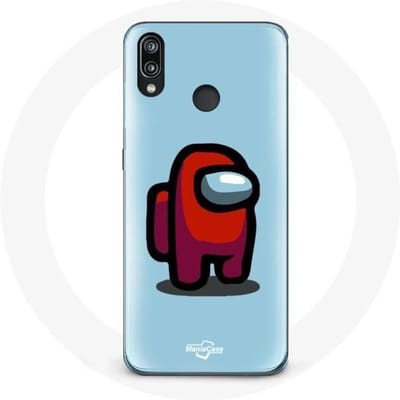 Coque - Huawei - P20 Lite - Souple - Bleu - Motif Among Us bleu