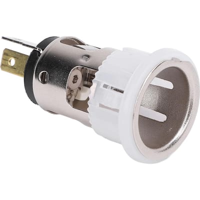 Prise allume-cigare 951204F000 Structure stable Connecteur de prise d'allume-cigare de voiture pour Creta IX25 IX35 Elantra Accent white