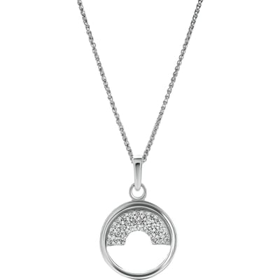 Orphelia 'Tista' Dames 925 Sterling Zilveren Hanger met Ketting - Zilver ZH-7586