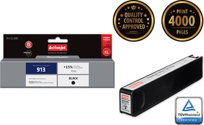 Activejet AH-913BR inktcartridge 1 stuk(s) Compatibel Hoog (XL) rendement Zwart