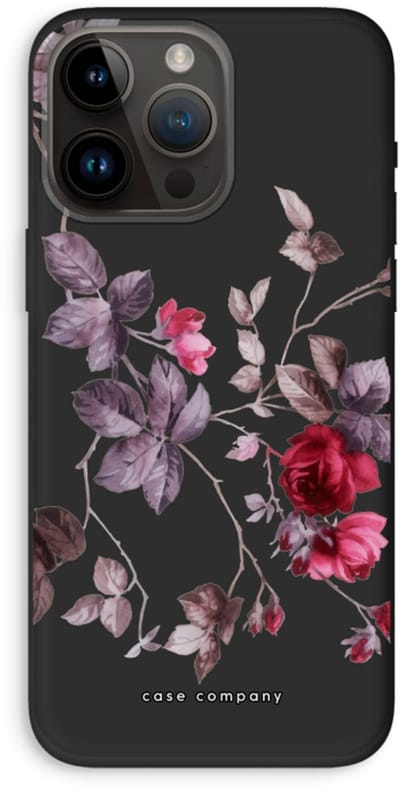 Case Company® - Hoesje geschikt voor iPhone 14 Pro Max hoesje - Mooie bloemen - Biologisch Afbreekbaar Telefoonhoesje - Bescherming alle Kanten en Schermrand