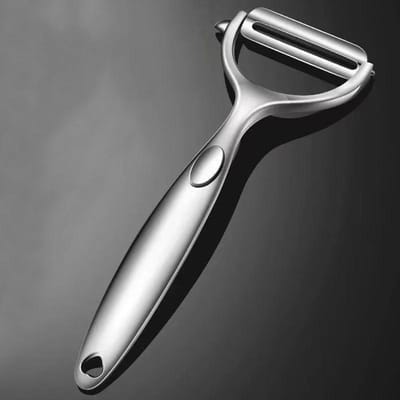 Groenteschiller Aardappel-wortelschillers RVS-schiller met ergonomische antisliphandgreep en scherp mes Keukengereedschap