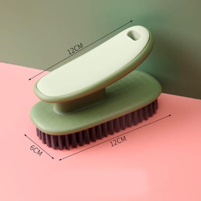 Schrobborstel Harde haren Wasgoed Kleding Schoenen Schrobborstel Draagbare plastic handenreinigingsborstel voor keukenbadkamer