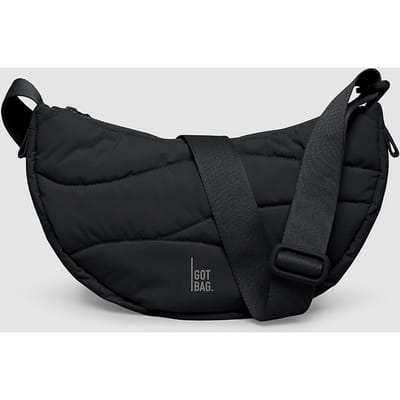 GOT BAG Wavy Puffer Moon Bag Crossbody - Schoudertas - Uniseks - Gerecycled Nylon