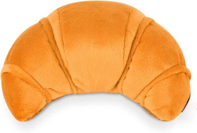 MIRA® Croissant Knuffel - Kmuffel - Croissant - Bruin - 16cm x12cm x 8cm