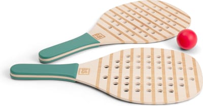 BS Toys Houten Padel-rackets - Padelrackets - Padel rackets kinderen - Buitenspeelgoed voor Kinderen - Educatief Speelgoed - Cadeau kind - Houten speelgoed - Buiten speelgoed - Strandspeelgoed - Sport