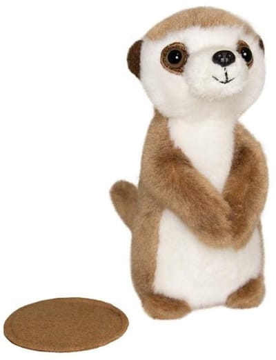 Shoulderkins knuffel stokstaartje 15 cm