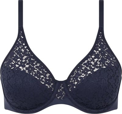Chantelle Co Bra Underw. Covering Molded Marine Blue Taglia: C75 | Reggiseni Outlet | Donna | Blu
