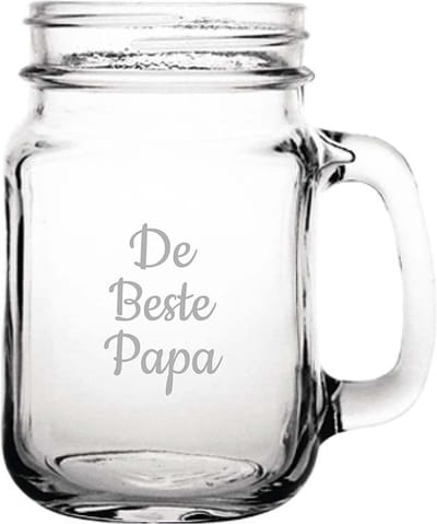 Gegraveerde Drinkglas 45cl De Beste Papa