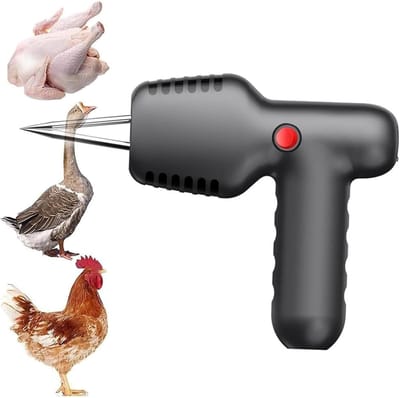 Elektrische Pluimveeplukker - Draagbare Kippenplukmachine voor Gevogelte - Handapparaat voor Verwijderen van Veren - Automatische Kortharenplukker - 2400mAh Oplaadbaar