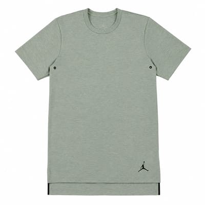 Nike Jordan Air 23 Lux Extended Tee - T-shirt - S - Green / Groen - Jordan - Lifestyle