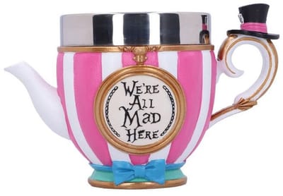 Alice in Wonderland - Disney Kop - Nemesis Now - Pinkys Up - Hatter - voor Geen - meerkleurig
