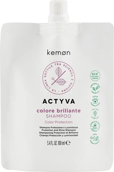 kemon Actyva Colore Brillante Shampoo Pouch Bag 100 ml