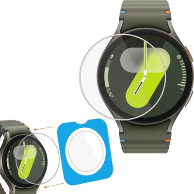 Screenprotector Geschikt voor Samsung Galaxy Watch 5/6/7 40mm - Gehard Glas Screenprotector - Installatie Tool