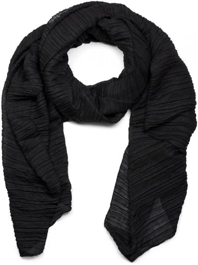 Dailygoods- Sjaal - Geplooide Look - Zacht Materiaal - Dames - 96 x 192 cm - Wasbaar op 30°C - Sjaaltje