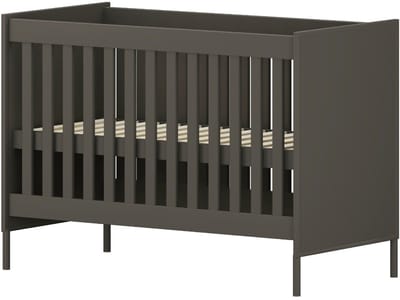 Born Lucky Lissabon Babybed Chocolate 60x120 cm