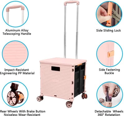 boodschappentrolley - Super compact / boodschappenwagen ,45kg