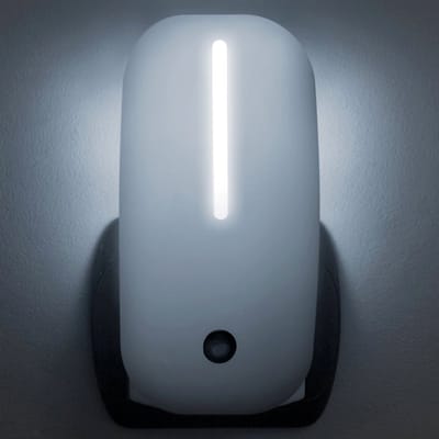 Nachtlampje Stopcontact Stekkerlamp - Wit - Automatisch met Dag/Nacht Sensor - Voor Kinderen / Volwassenen