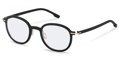 Rodenstock R5368 Black/gold 48/22/140 WOMAN Brilmonturen