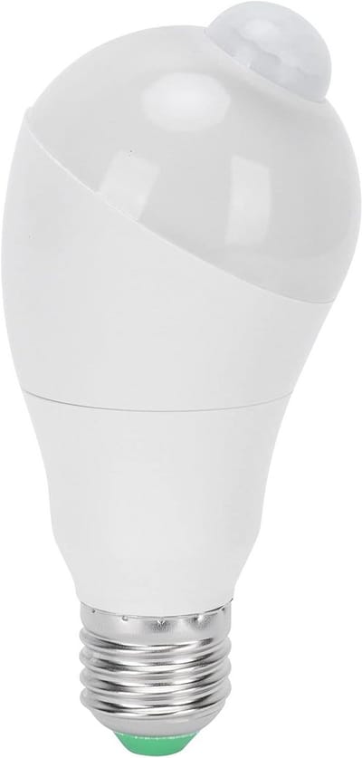 LED Bewegingssensor Lamp E27 | Energiezuinige Inductie Verlichting voor Binnen en Buiten