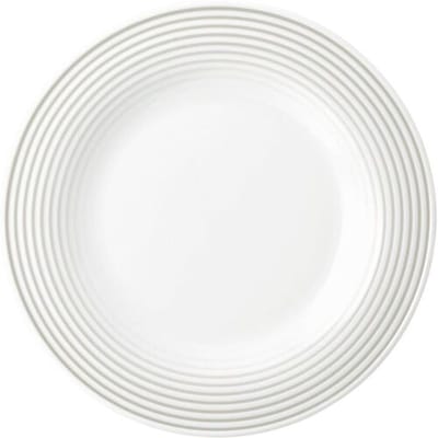 (6 stuks) SELTMANN WEIDEN Bord - plat - Ø 260mm - Parelgrijs